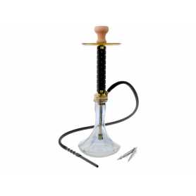 Shisha Schwarz-Gold 55cm