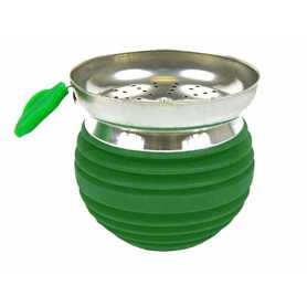 Shisha Kopf Apfel Grün mit Sieb