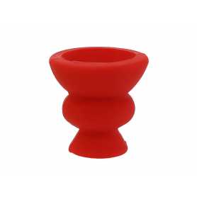 Shishakopf Silikon Rot klein