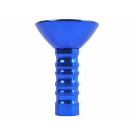 Shishakopf Metall Blau-Metallic