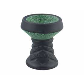 Luna Shisha-Steinkopf Dunkelgrün