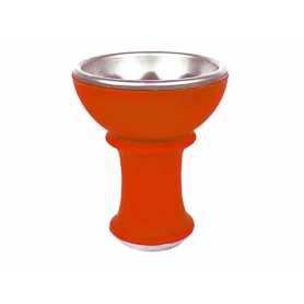 Shishakopf Edelstahl-Silikon Orange