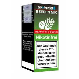 Nikoliquids E-Liquid Beeren Mix Nikotinfrei