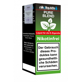 Nikoliquids E-Liquid Pure Blend Nikotinfrei