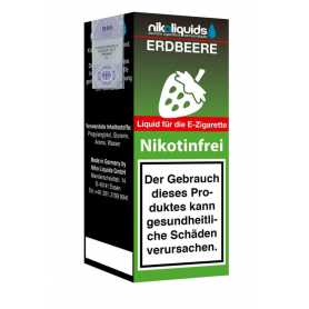 Nikoliquids E-Liquid Erdbeere Nikotinfrei