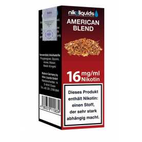 Nikoliquids E-Liquid American Blend 16mg