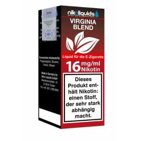 Nikoliquids E-Liquid Virginia Blend 16mg