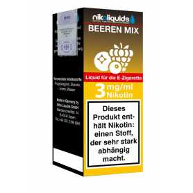 Nikoliquids E-Liquid Beeren Mix 3mg