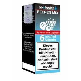 Nikoliquids E-Liquid Beeren Mix 6mg
