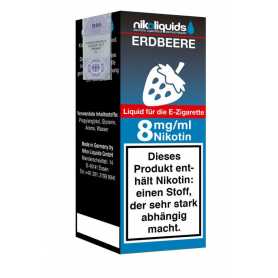 Nikoliquids E-Liquid Erdbeere 8mg