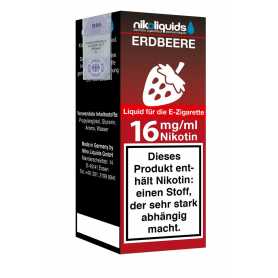 Nikoliquids E-Liquid Erdbeere 16mg