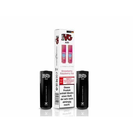 IVG AIR Pod Strawberry Raspberry Ice 20mg - 2er Set