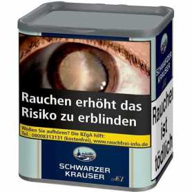 Schwarzer Krauser No.1 Zigarettentabak Dose