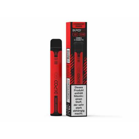 EXPOD GO Strawberry Banana Einweg E-Shisha 20mg