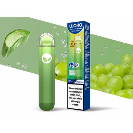 WAKA soREAL Aloe Grape Einweg E-Shisha 18mg