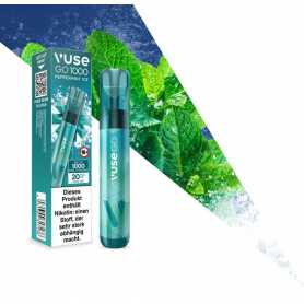 Vuse Go 1000 Peppermint Ice E-Zigarette 20 mg/ml