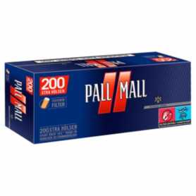Pall Mall Red Xtra Zigarettenhülsen mit Filter 200 Stück