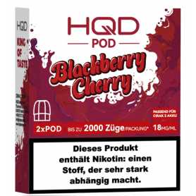 HQD Cirak Pod Blackberry Cherry 18mg
