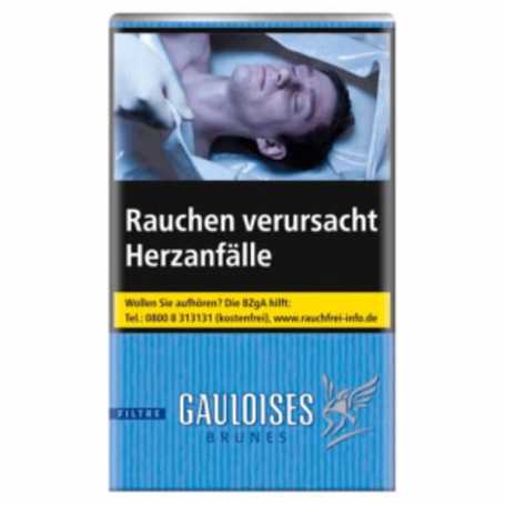 Gauloises Brunes Plain Filtre Zigaretten Packung