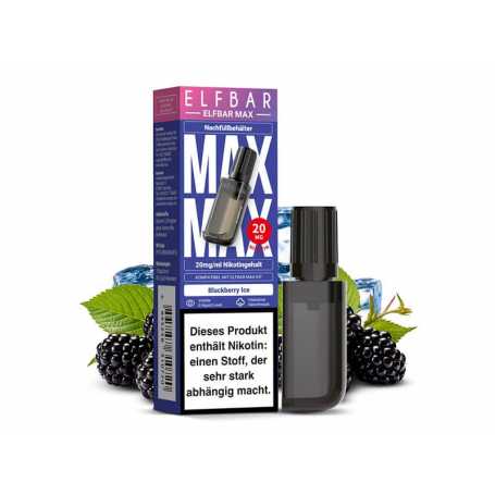 ELFBAR Max Blackberry Ice Pod 10ml 20mg/ml