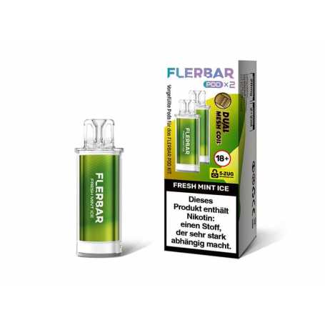 Flerbar Fresh Mint Ice Pods 2x2ml 20mg