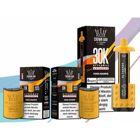Al Fakher 30K Hypermax Cool Mango