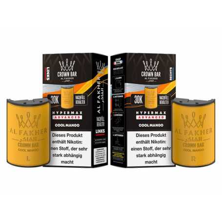 Al Fakher 30K Hypermax Cool Mango Pods