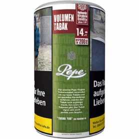 Pepe Rich Green XXL Tabak Zigarettentabak Dose