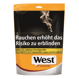 West Yellow Tabak XL Beutel Volumentabak