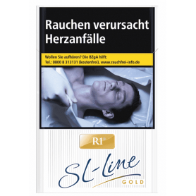 R1 Slim Line Zigaretten Packung