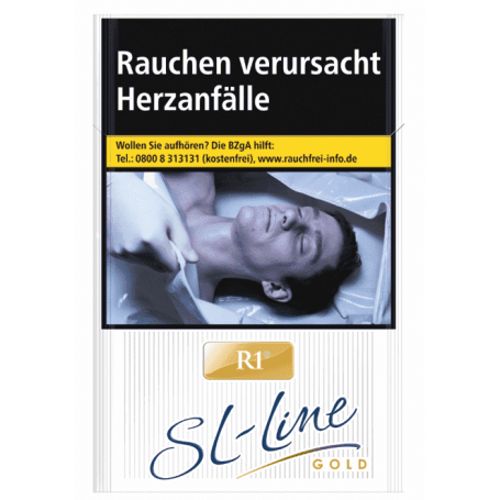 R1 Slim Line Zigaretten Packung