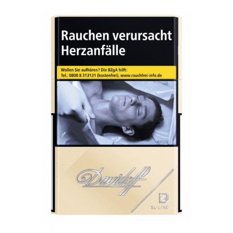 Davidoff Gold SL-Line Zigaretten Packung