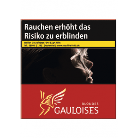 GAULOISES Blondes Rot 3XL Zigaretten Packung