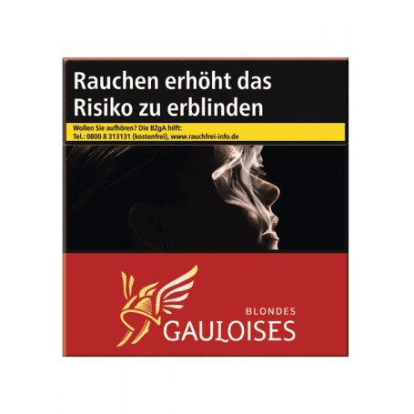 GAULOISES Blondes Rot 3XL Zigaretten Packung