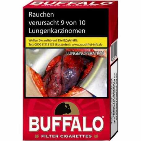 Buffalo Red Zigaretten Packung