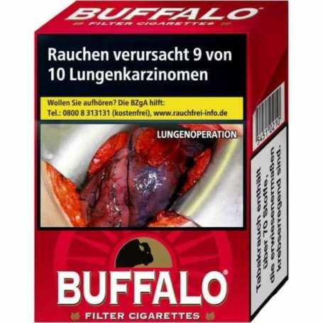 Buffalo Red XL Zigaretten Packung