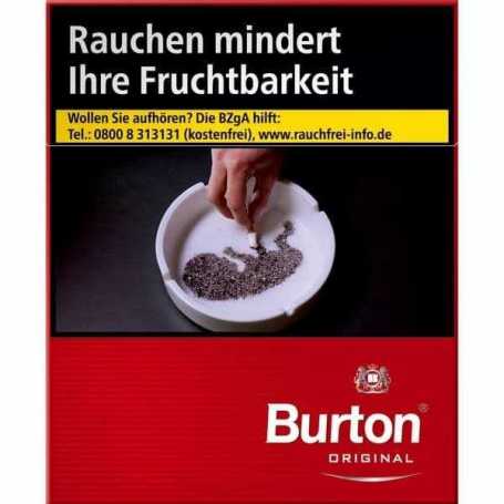 Burton Original Zigaretten XXXL Packung
