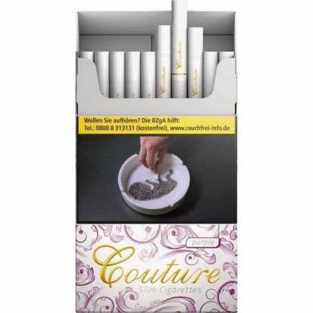 Couture Slims Purple Zigaretten Packung