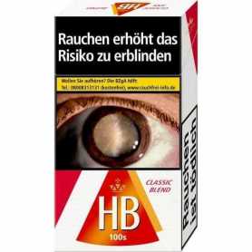 HB Classic Blend 100mm Zigaretten Packung