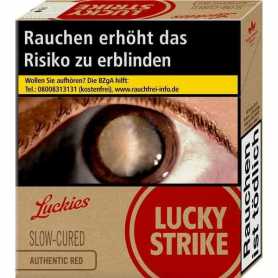 Lucky Strike Authentic Red Giga Zigaretten Packung