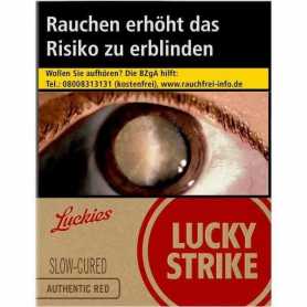 Lucky Strike Authentic Red XXL Zigaretten Packung