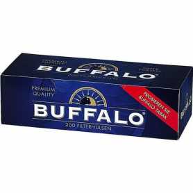 Buffalo Blau Zigarettenhülsen 200 mit Filter