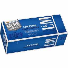 L&M Blue Label Zigarettenhülsen mit Filter Extra 250 Stück