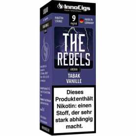 InnoCigs The Rebels Tabak Vanille 9mg E-Liquid