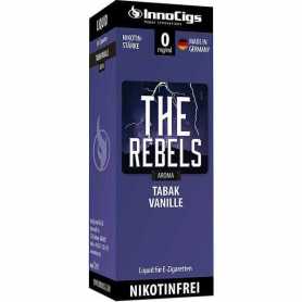 InnoCigs The Rebels Tabak Vanille 0mg E-Liquid