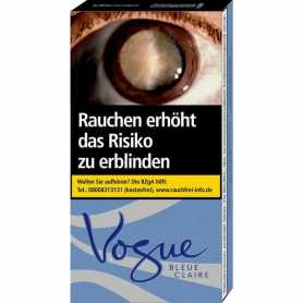 Vogue Blue Claire SuperSlims Zigaretten