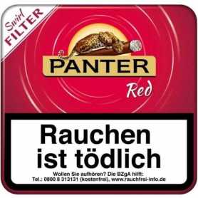 Panter Swirl Red Filter Zigarillos XL