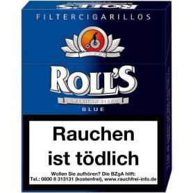Rolls Blue Naturdeckblatt Zigarillos