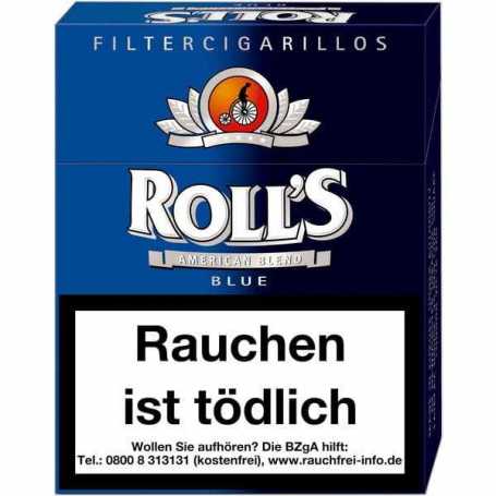 Rolls Blue Naturdeckblatt Zigarillos