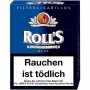 Rolls Blue Naturdeckblatt Zigarillos Päckchen